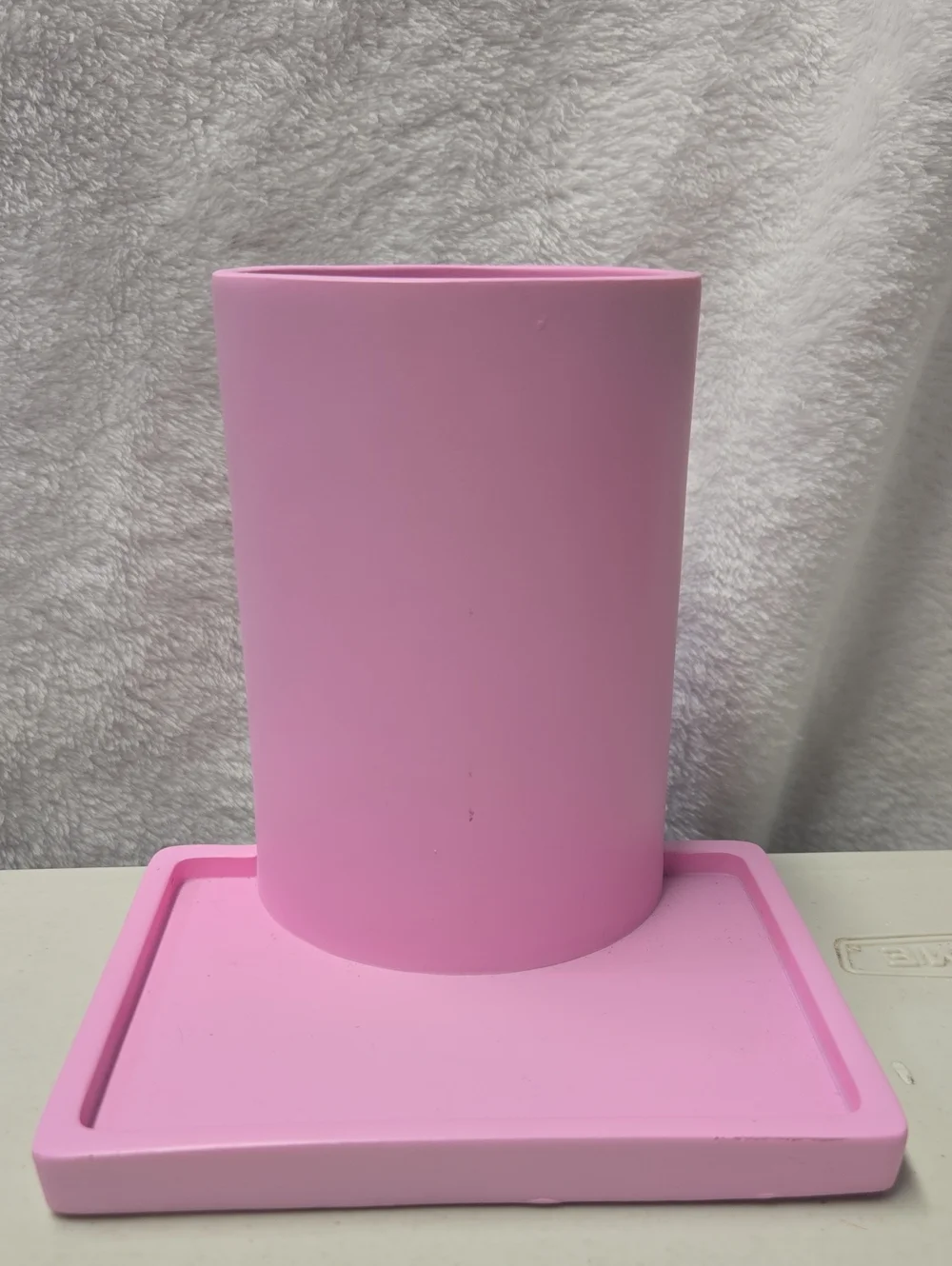 🌞NWT! Ashland Pink Desk Pen Cup with Tray Organizer